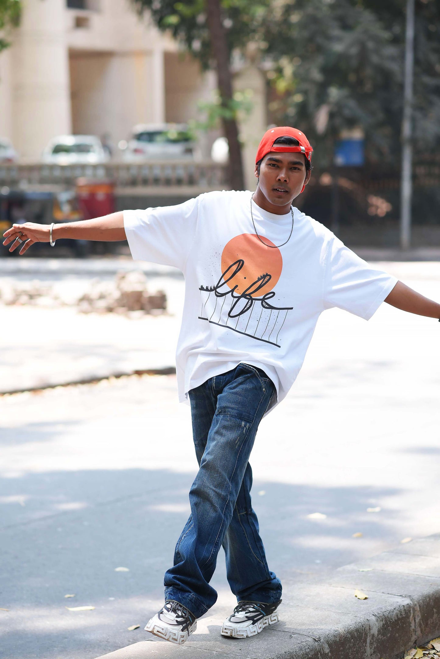 ROLLER COASTER LIFE - OVERSIZED T-SHIRT SLIDEIN