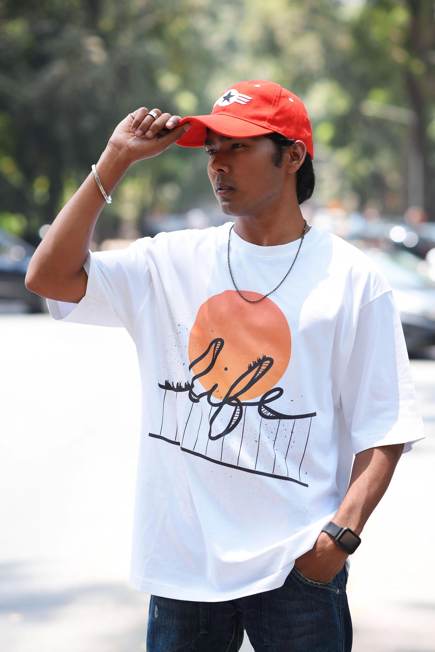 ROLLER COASTER LIFE - OVERSIZED T-SHIRT SLIDEIN