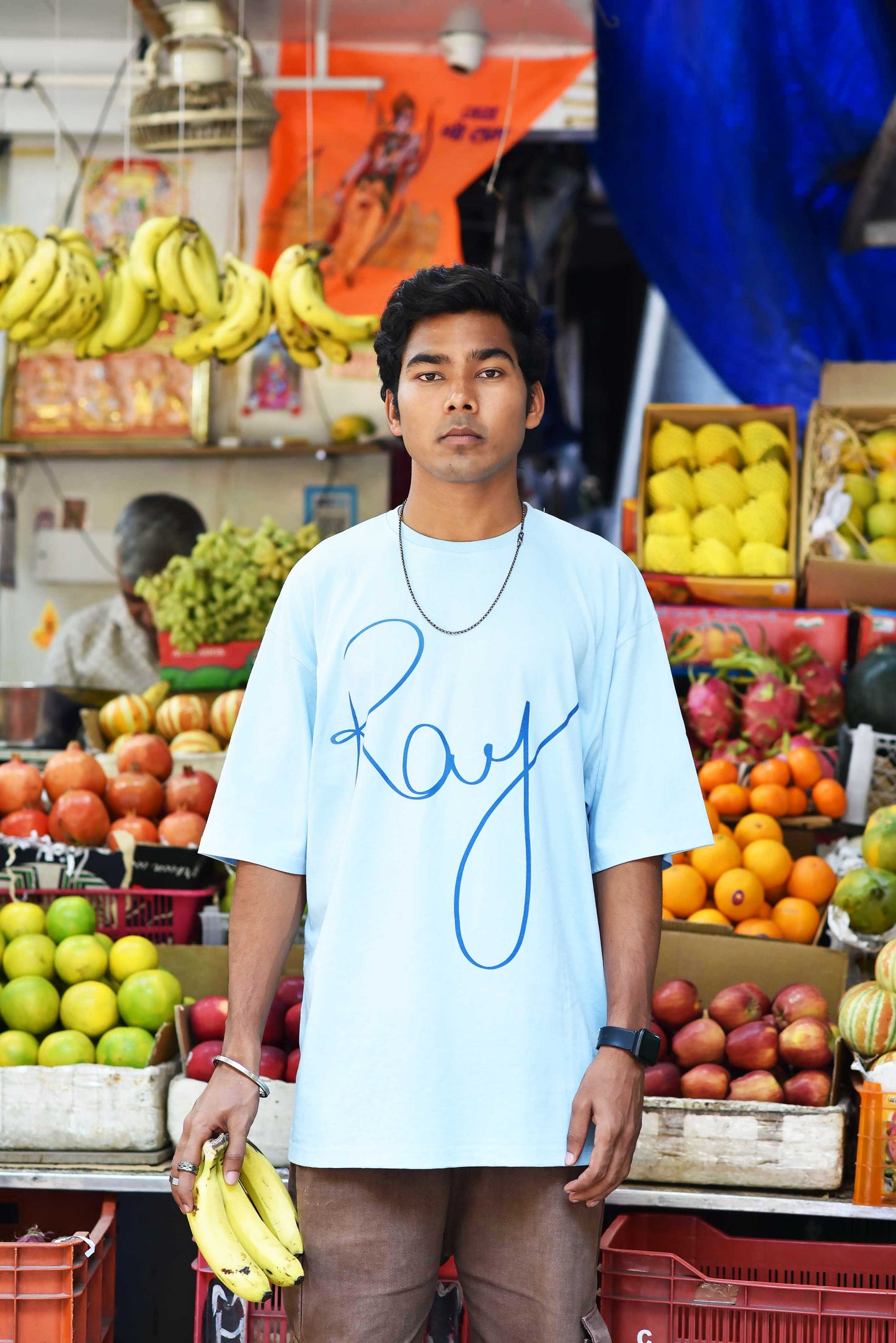 STING RAY - T-SHIRT (SKY BLUE)